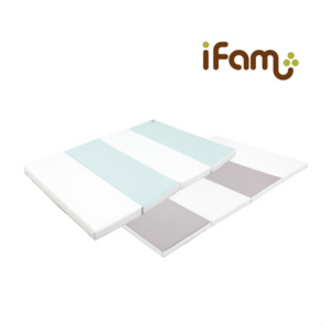 【Set】 iFam First Baby Room PG + Mat 【組合】 簡約風圍欄 + 地墊 207x147x60cm