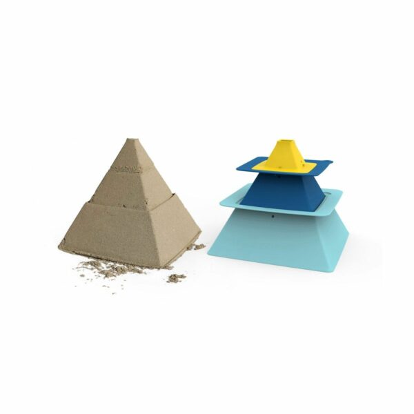 Quut - Pira三層金字塔工具模 - 藍色 – 比利時沙灘玩具