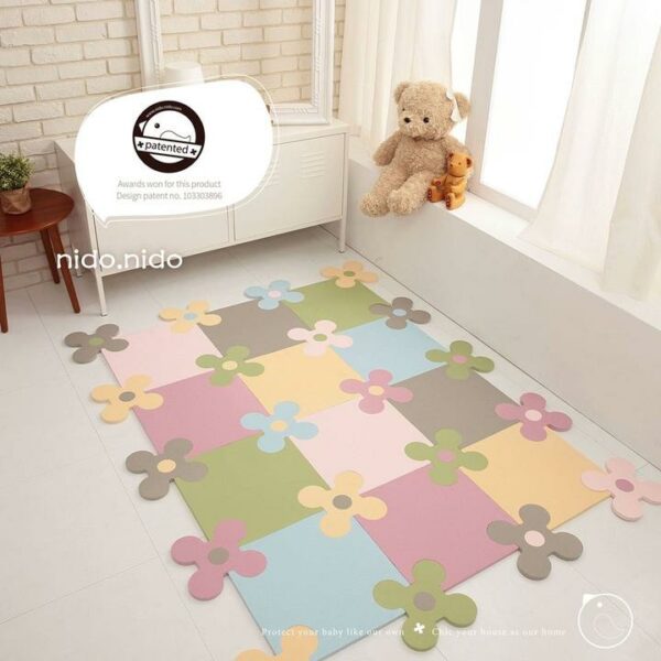 nido.nido 森林漫步地墊 Flower Mat Puzzle