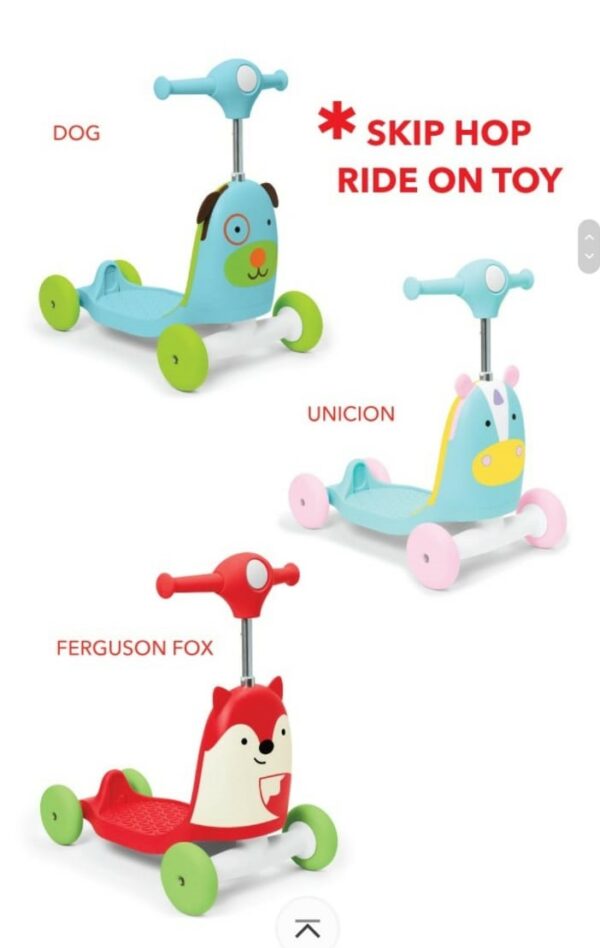 Skip Hop ZOO 可愛動物園多階段滑行學步車