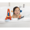 (不含BPA, 塑化劑和乳膠, 符合國際玩具安全標準) 比利時QUUT QUUTOPIA 洗澡立體拼貼玩具 - 漫遊太空