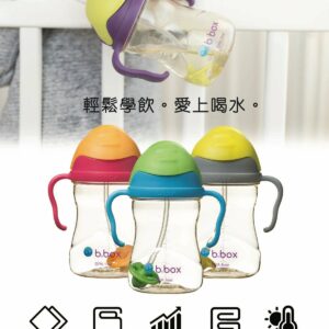 B.BOX SIPPY CUP防漏吸管學飲杯黃金系列( PPSU)