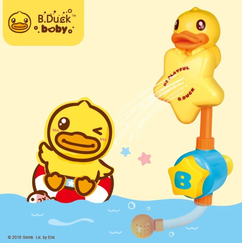 B.DUCK 星型花灑玩具