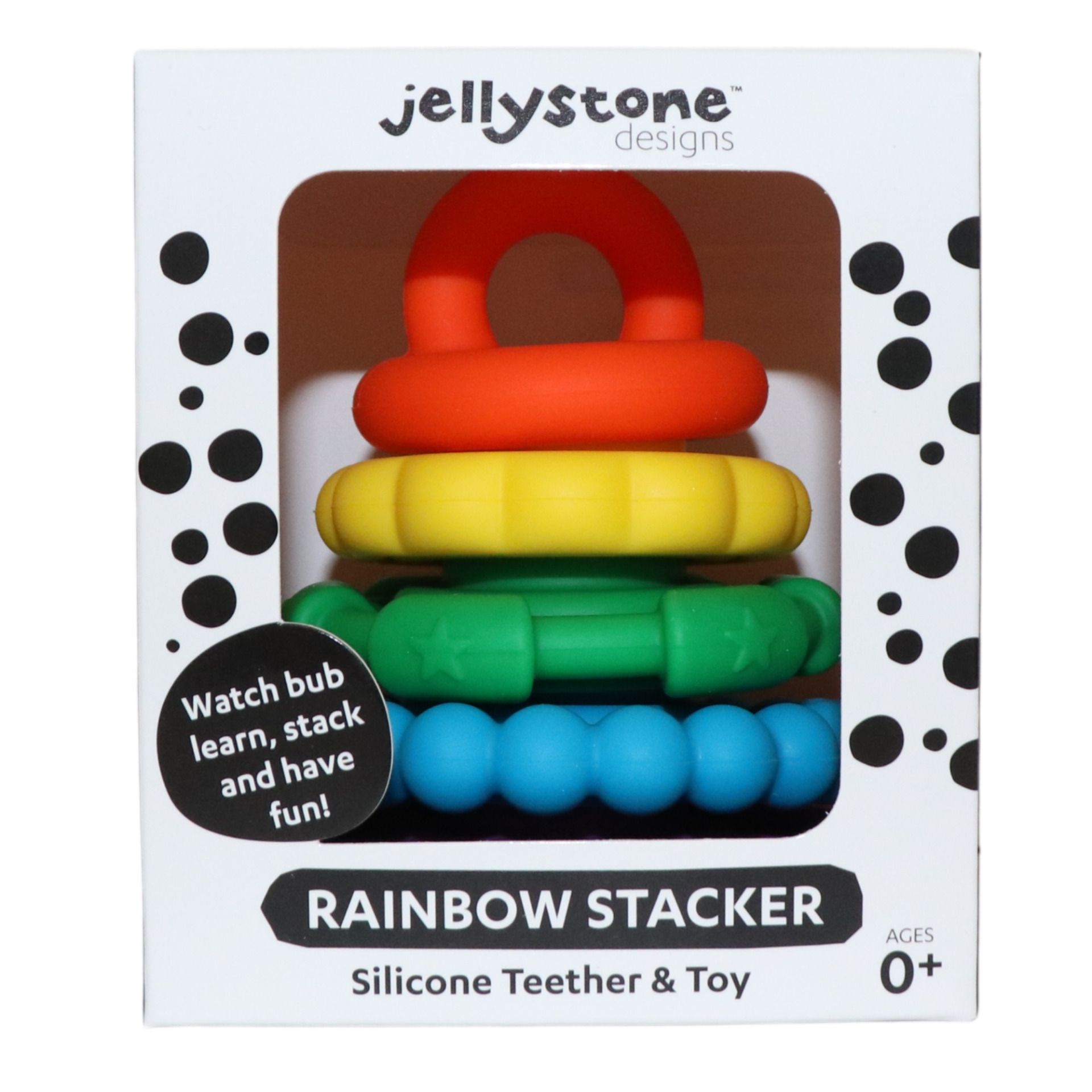 (獲獎商品) 澳洲JELLYSTONE DESIGNS 牙膠叠叠樂