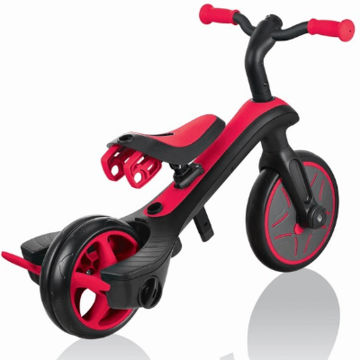 高樂寶 Globber Explorer Trike 四合一多功能三輪車 紅色