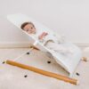 CHILDHOME - EVOLUX 嬰兒透氣網孔搖椅 - 天然白色